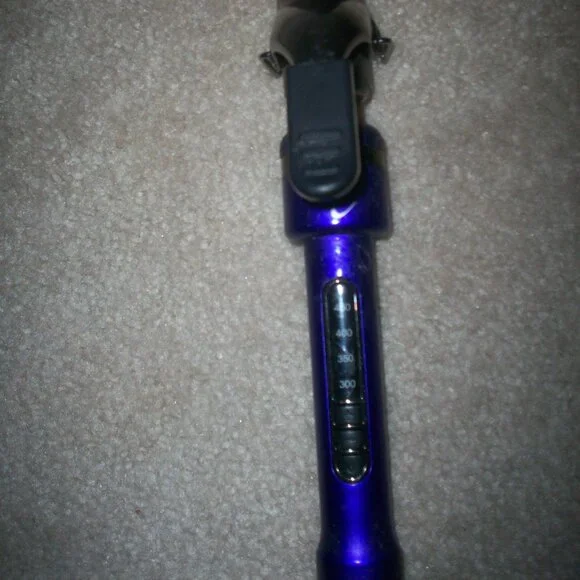 ion Titanium Pro Curling Iron Adjustable Heat to 450°F Model 301198 Swivel Cord - Picture 6 of 8